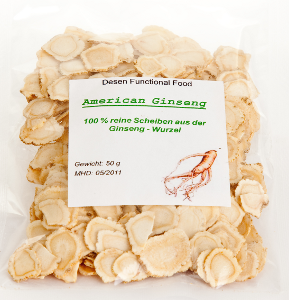 American Ginseng 40 g Wurzelscheiben